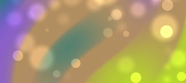 Yumuşak bokeh ışıkları olan soyut renkli arkaplan tasarım kullanımı için rüya gibi bir atmosfer yaratıyor (2)