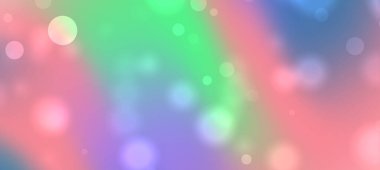 Yumuşak bokeh ışıkları olan soyut renkli arkaplan tasarım kullanımı için rüya gibi bir atmosfer yaratıyor