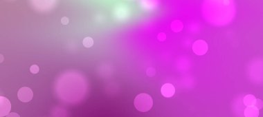 Canlı pembe ve yeşil bokeh efektleriyle soyut renkli arka plan rüya gibi bir atmosfer yaratıyor.