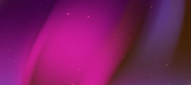 Parlak pembe ve mor dalgalı soyut renkli arka plan kusursuz bir şekilde harmanlanarak rüya gibi bir atmosfer yaratıyor.