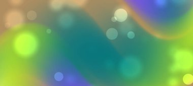 Canlı girdaplar ve bokeh efektleri ile soyut renkli arkaplan, tasarım projeleri için ideal