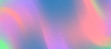 Yumuşak ışık dalgalarıyla soyut renkli arkaplan rüya gibi bir atmosfer yaratıyor.