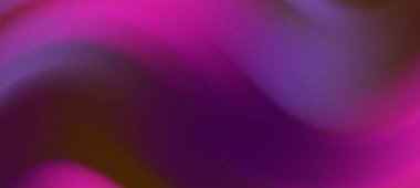 Parlak pembe ve mor renkli soyut renk dalgaları pürüzsüz bir eğim yaratıyor.