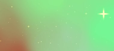 Yumuşak eğimli ve parıldayan yıldızlı soyut kozmik arkaplan, dijital tasarımlar için idealdir