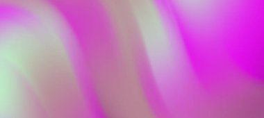 Yumuşak pembe ve mor dalgalı soyut sıvı eğimli arkaplan sakin bir atmosfer yaratıyor