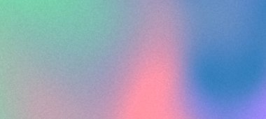 Tasarım projeleri için ideal mavi, yeşil ve pembe yumuşak renklerin yer aldığı soyut gradyan arkaplan