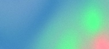 Mavi, yeşil ve kırmızı yumuşak renklere sahip soyut gradyan arkaplan, dijital tasarım için uygundur