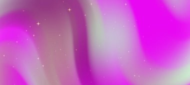 Pembe ve mor renklerin soyut girdap eğimine sahip yumuşak kıvılcımlar rüya gibi bir zemin oluşturuyor.