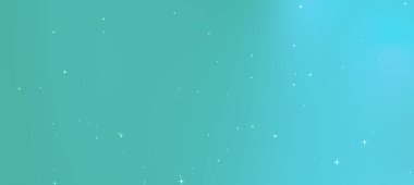 Dağılmış yıldızlı soyut deniz mavisi arkaplanı, hayali bir atmosfer yaratıyor, dijital tasarım için ideal.