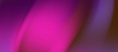 Canlı mor ve pembe renklerdeki soyut dalga desenleri dinamik ve sanatsal bir zemin oluşturur.