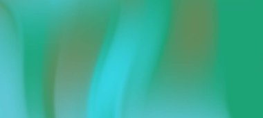 Soyut deniz mavisi ve yeşil dalgalar birlikte akıyor, yaratıcı projeler için sakin bir arkaplan oluşturuyor