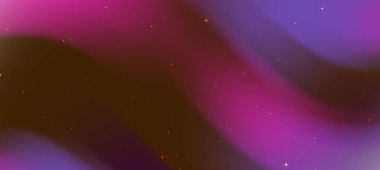 Canlı renklerin soyut dalgaları pürüzsüz akarak dijital sanat için göz kamaştırıcı bir zemin oluşturur.