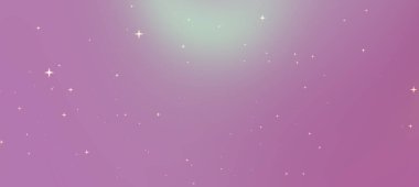 Yumuşak yıldızlı, ruhani ışıltılı, yaratıcı tasarımlar ve grafikler için mükemmel bir pastel arka plan.