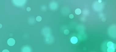 Bulanık daireler oluşturan yumuşak yeşil soyut arkaplan rüya gibi bir atmosfer yaratıyor