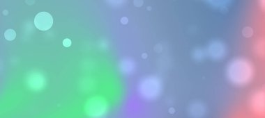 Yumuşak pastel soyut arkaplan bulanık daireler tasarım için rüya gibi bir atmosfer yaratıyor