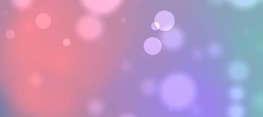 Bulanık bokeh ışıkları ile yumuşak pastel gradyan arka plan, rüya gibi bir atmosfer yaratıyor.