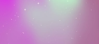 Işıl ışıl yıldızlı yumuşak pastel gradyan, rüya gibi ya da kaprisli temalar için ideal