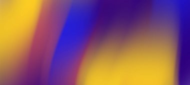 Parlak mavi ve sarı dalgalı soyut renkli arkaplan dinamik bir görsel etki yaratıyor