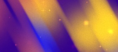 Soyut renkli ışık ışınları rüya gibi bir atmosferle canlı bir zemin oluşturuyor.