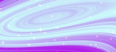 Parlayan yıldızlı pastel renklerde soyut kıvrımlı arkaplan, yaratıcı projeler için ideal