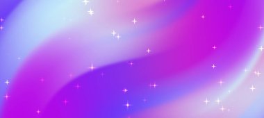 Parlayan yıldızlarla dolu renkli soyut girdaplar yaratıcı projeler için rüya gibi bir atmosfer yaratıyor.