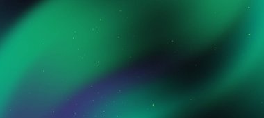 Titreyen auroralar yıldızlı bir gecede dans ederek büyüleyici bir doğal manzara yaratır.