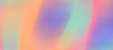 Yumuşak eğimli ve bulanık çizgileri olan soyut renkli arkaplan rüya gibi bir atmosfer yaratıyor.