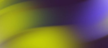 Parlak sarı ve mor dalgalı soyut renkli arkaplan dinamik bir görsel etki yaratıyor