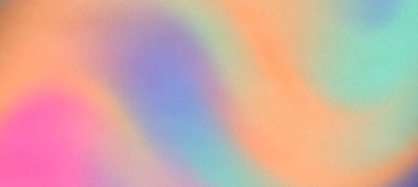 Yumuşak eğimli soyut renkli girdaplar rüya gibi bir atmosfer yaratıyor