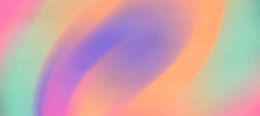 Sanatsal kullanım için sakin bir arka planda yumuşak renkleri harmanlayan soyut renkli dalga deseni