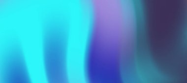 Mavi ve mor renkli soyut akış dalgaları dijital kullanım için sakin bir arkaplan oluşturuyor