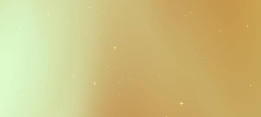 Soyut altın ve yeşil arka plan hafif parlak efektlerle, yaratıcı tasarımlar için ideal