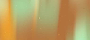 Turuncu ve yeşil yumuşak renklere sahip soyut eğimli arkaplan, sakin bir atmosfer yaratıyor.