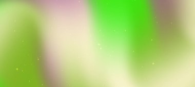 Yeşil ve pembe renklerin soyut yumuşak eğimleri rüya gibi, ruhani ve arka planlar için uygun.