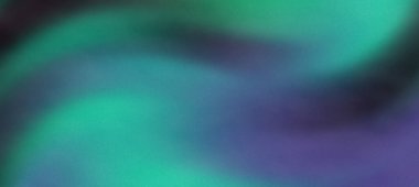 Yeşil ve morun soyut girdap renkleri dijital sanat için büyüleyici bir arkaplan oluşturur