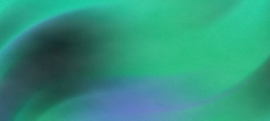 Yumuşak eğimli, yeşil ve mavi kıvrımlı soyut arkaplan, dijital tasarım projeleri için ideal