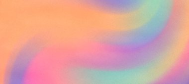 Soyut kıvrımlı pastel renkler, yaratıcı tasarımlar için ideal, sakin ve rüya gibi bir arkaplan oluşturuyor.