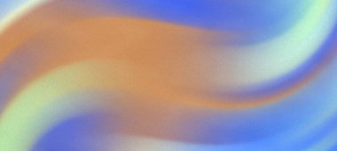 Mavi ve turuncu renklerin soyut girdapları kusursuz bir şekilde harmanlanarak tasarım için rahatlatıcı bir arka plan oluşturur.