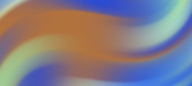 Mavi ve turuncu dalgalar kusursuz bir şekilde harmanlanarak sanatsal projeler için sakin bir zemin oluşturur.