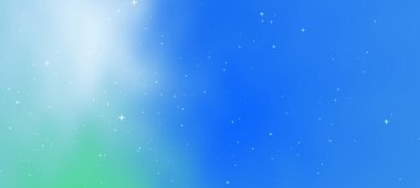 Yumuşak eğimli ve ışıldayan yıldızlı canlı kozmik arkaplan, dijital sanat ve tasarım için ideal.