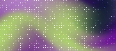 Yumuşak eğimli ve noktalı desenli soyut renkli arkaplan, dijital tasarım kullanımı için ideal