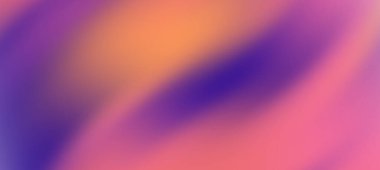 Pembe, turuncu ve mor renkli kıvrımlı soyut renkli arka plan