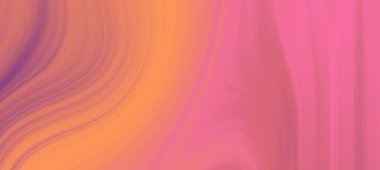 Sıcak renkleri harmanlayan soyut renkli dalga deseni tasarım için canlı bir arkaplan oluşturuyor