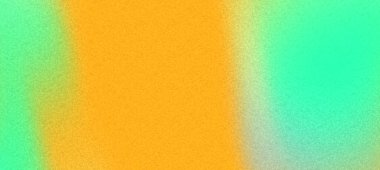 Soyut gradyan arka plan canlı yeşil ve turuncu renkleri harmanlayarak rahatlatıcı bir atmosfer yaratıyor.