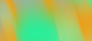 Yeşil ve turuncu renklerin pürüzsüz geçişlerini içeren soyut gradyan arkaplan, dijital tasarım için ideal