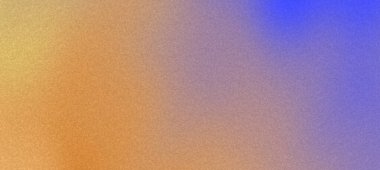 Tasarım kullanımı için turuncu ve mavi renklerin pürüzsüz geçişlerini içeren soyut gradyan arkaplan