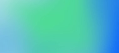 Yeşil ve mavi tonlarına sahip soyut gradyan arkaplan, tasarım ve dijital sanat için ideal