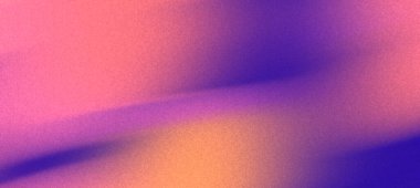 Pembe, mor ve turuncu renklerin pürüzsüz bir şekilde harmanlandığı soyut gradyan arkaplan