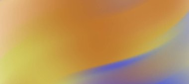 Ilık turuncu ve serin mavi renkleri pürüzsüz harmanlanmış soyut eğimli arkaplan