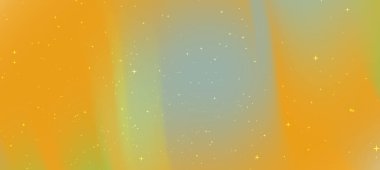 Yumuşak eğimli ve ışıldayan yıldızlarla soyut, canlı bir arkaplan, dijital tasarım projeleri için ideal.